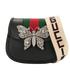 Small Totem Butterfly, &pound;795, Handbags, Black, Leather, Front view
